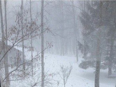 Сегодня в Украине гололедица, местами небольшой дождь с мокрым снегом