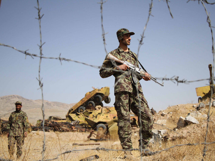 ﻿Під час нападу на військову базу в Афганістані загинуло 126 силовиків