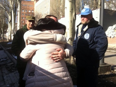 Рубан: "Киборга", жена которого попала в плен при попытке его освободить, отпустили 