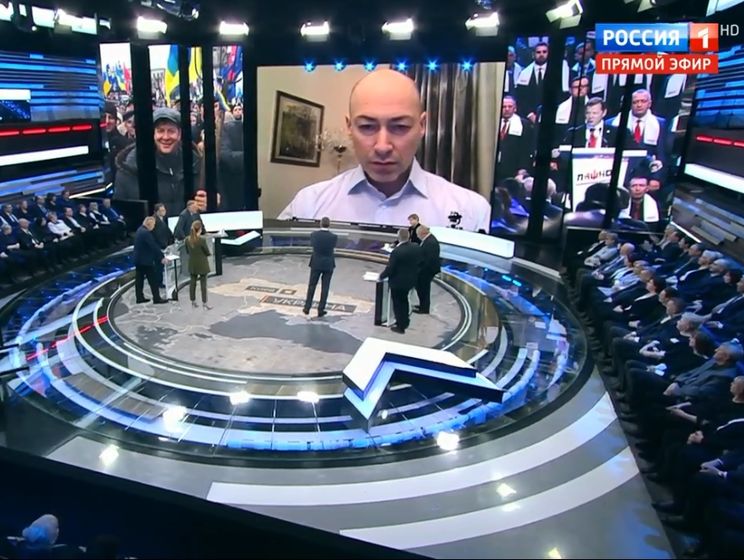 ﻿Гордон на телеканалі "Россия 1": Смешко – єдиний, хто з Путіним буде не шмарклі жувати, а конкретно говорити, після чого ви віддасте Крим і Донбас