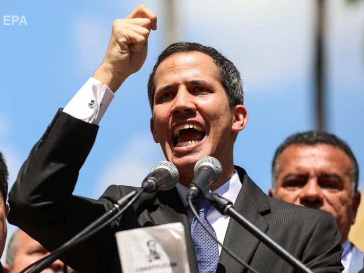 ﻿Лідер опозиції Венесуели оголосив себе президентом