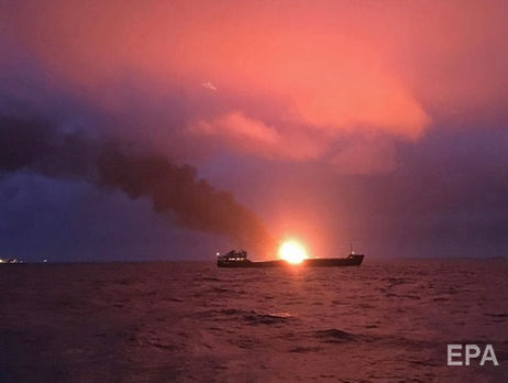 Экс-постпред президента Украины в АРК Бабин: А был ли пожар возле Керченского пролива случайным или, как часто бывает с РФ, это подготовленная беда?