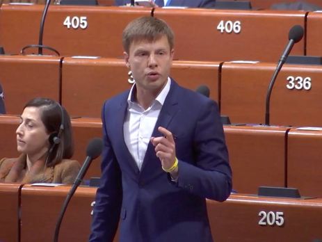 ﻿Нардеп Гончаренко в ПАРЄ – російській пропагандистці Скабєєвій: У мене є до вас тільки два слова: 