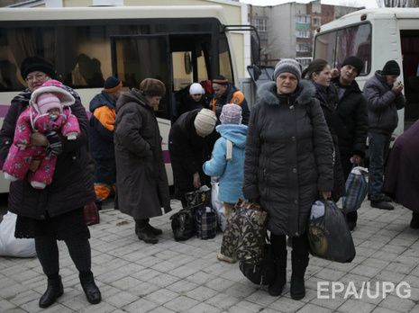 ГосЧС: Из оккупированного Крыма и зоны АТО переселено почти 754 тыс. человек