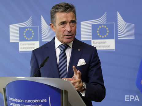 Екс-генсек НАТО Расмуссен заявив, що його звернення було записано не на підтримку висунення Тимошенко