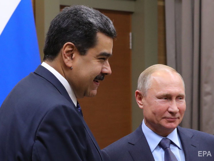 Путін висловив підтримку президенту Венесуели Мадуро