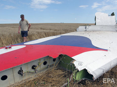 Boeing упав біля в'їзду в село Грабове Донецької області