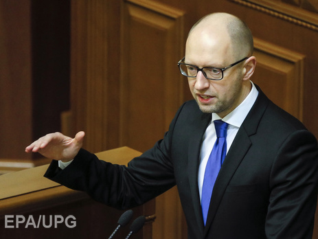 Яценюк о курсе гривны: Если дать жестких чертей, то сразу попускает