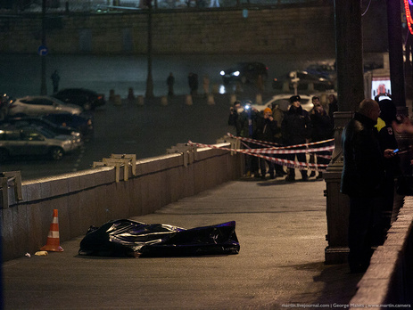 В Москве застрелен Борис Немцов. Фоторепортаж