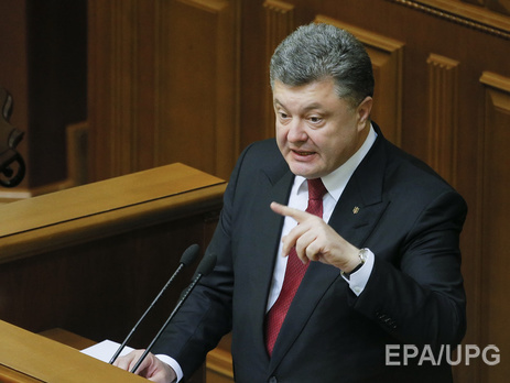 Порошенко намерен во вторник внести в ВР законопроект о вводе миротворцев ООН