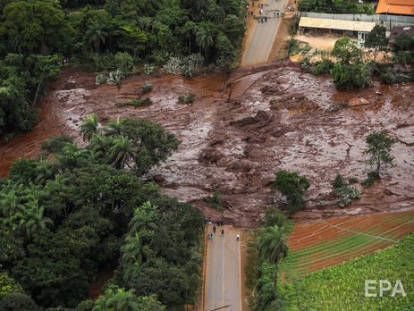 Число жертв прорыва плотины в Бразилии выросло до 34