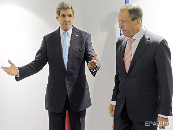 В понедельник Лавров и Керри обсудят ситуацию в Украине