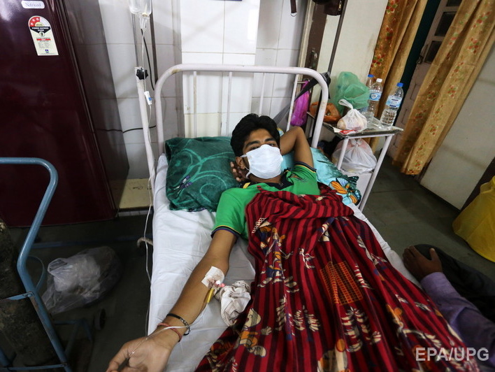 Число жертв "свиного гриппа" в Индии превысило тысячу человек