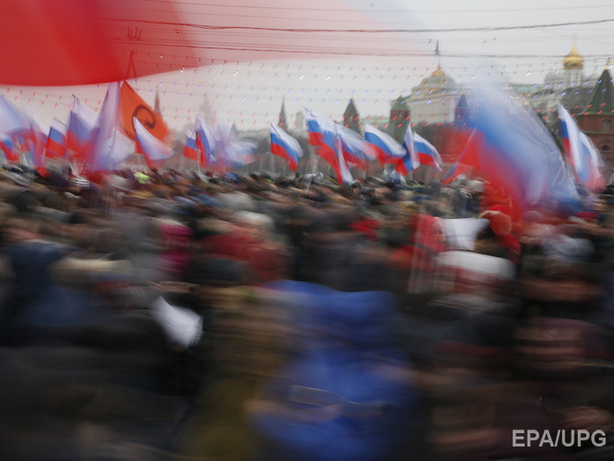 40 задержанных на марше в память о Немцове отпущены домой
