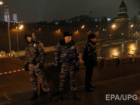 Федеральная служба охраны РФ: В ночь убийства Немцова камеры работали, но были направлены на Кремль