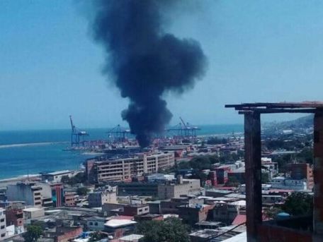 У Венесуелі в порту стався вибух