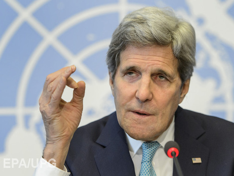 Керри: Надеюсь, в ближайшие часы режим прекращения огня на Донбассе будет полностью реализован