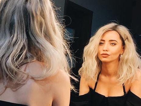 Дорофеева стала платиновой блондинкой