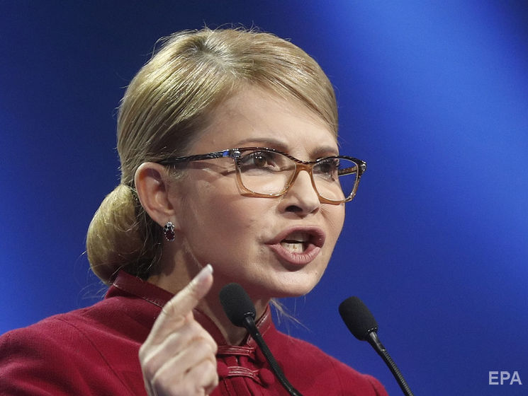 Тимошенко заявила, что после ее победы на выборах Порошенко 