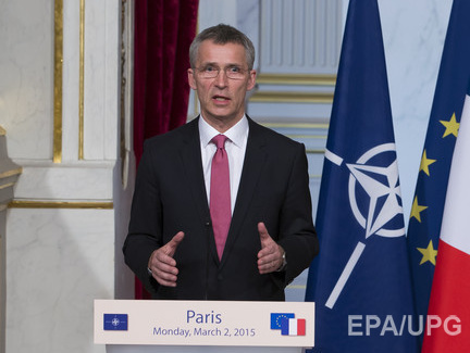 Столтенберг: Россия значительно увеличила поддержку сепаратистов