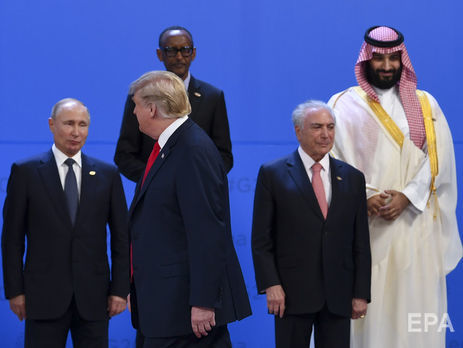 Трамп і Путін коротко поспілкувалися на саміті в Аргентині без перекладача з американської сторони – The Financial Times