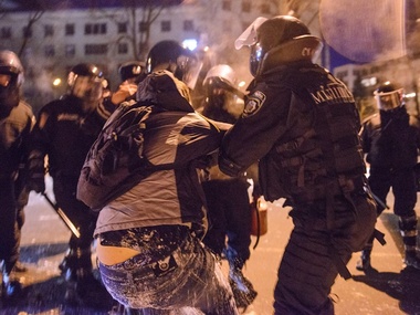 На активистов харьковского Евромайдана напали "титушки"