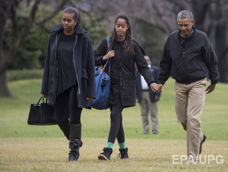 Reuters: Громкий шум был слышен на южной площадке Белого дома перед появлением Обамы
