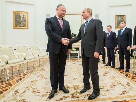 Санкции РФ против Украины. Додон заявил, что молдавские товары можно будет ввозить в Россию транзитом через украинскую территорию