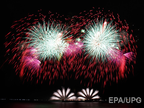 На Филиппинах проходит Шестой международный пиромузыкальный конкурс. Фоторепортаж