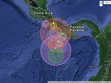 У берегов Панамы произошло мощное землетрясение