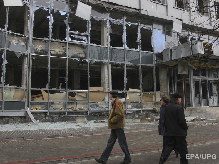 "Мэрия" Донецка: Ночью в окрестностях города работало тяжелое вооружение