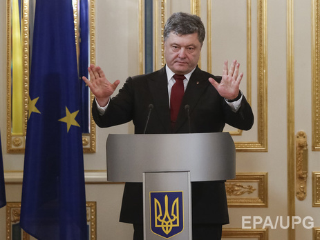 Порошенко: Сегодня на 485-километровой линии фронта, за исключением Песок и Авдеевки, артиллерийских обстрелов нет