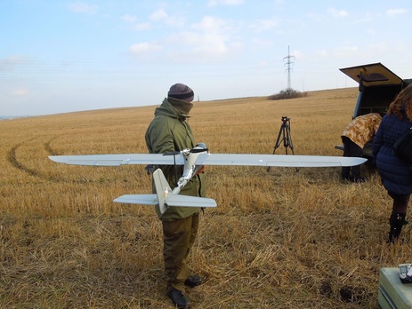Сконструированный волонтерами комплекс беспилотников успешно работает в зоне АТО. Фоторепортаж