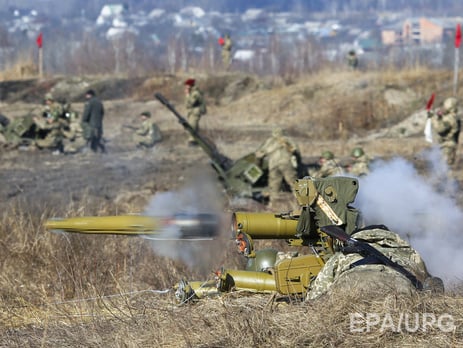 Тымчук: Российско-террористические войска продолжают обстреливать позиции сил АТО из тяжелого оружия