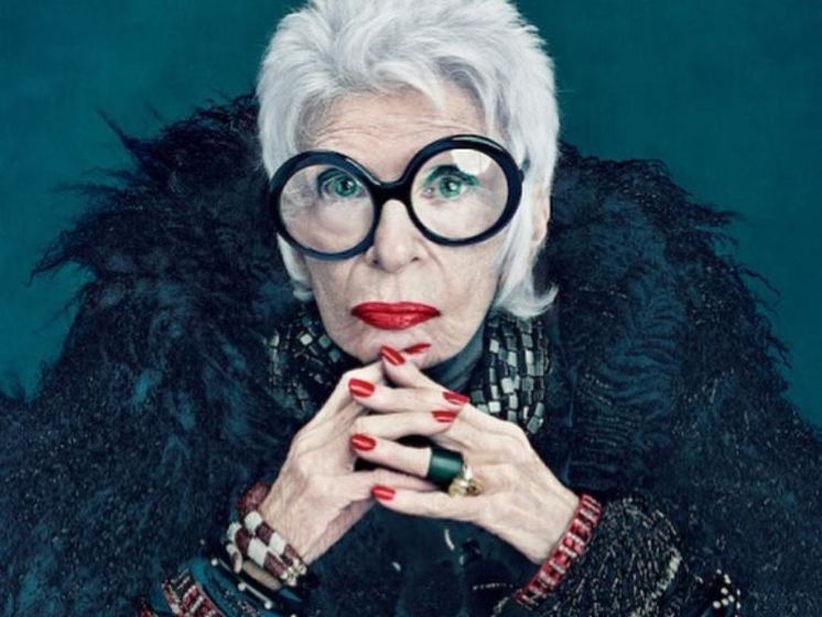 97-летняя Айрис Апфель заключила контракт с модельным агентством