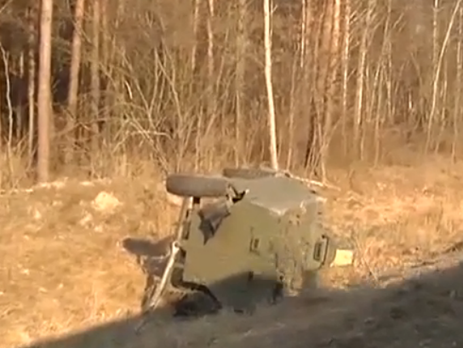 Военная прокуратура: На трассе Киев–Харьков военный погиб, не справившись с управлением бронемашины