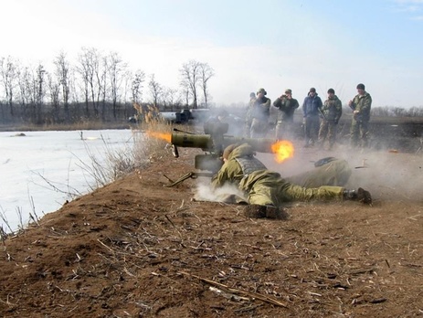 Украинские десантники провели испытания противотанкового вооружения. Фоторепортаж