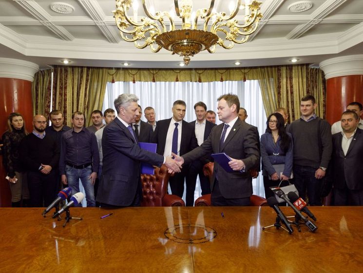 Нардеп Бойко підписав з Аграрною радою договір про взаємну підтримку