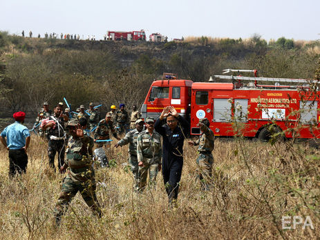 В Індії розбився винищувач, обидва пілоти загинули