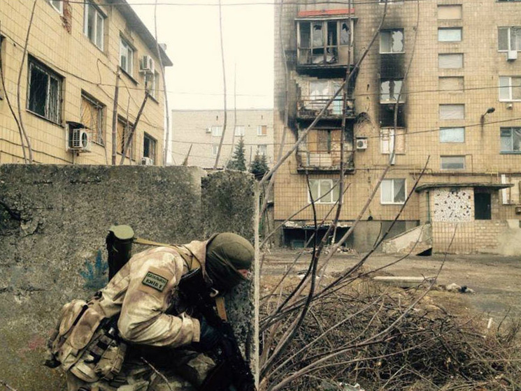 МВД: В Марьинке батальон "Киев-1" обнаружил двух снайперов, которые обстреливали позиции сил АТО