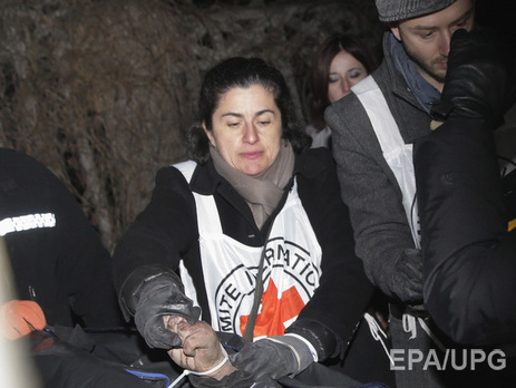 Пресс-центр АТО: Боевики обстреляли представителей миссии Международного комитета Красного Креста