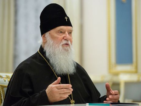 Патріарх Філарет не був присутній на інтронізації Епіфанія за станом здоров'я