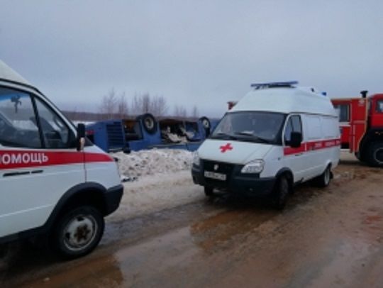 У Росії під Калугою перекинувся автобус із дітьми, сім осіб загинули