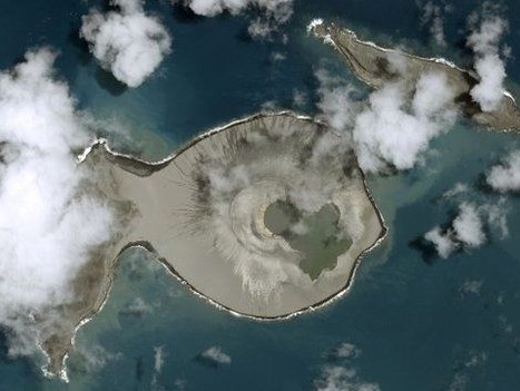 В Тихом океане к востоку от Австралийского побережья образовался новый остров