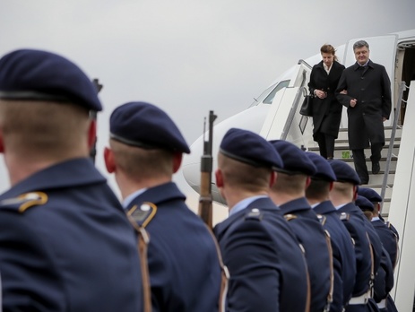 Порошенко сегодня встретится с Меркель