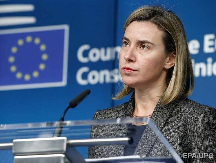 Могерини: ЕС продолжит политику непризнания аннексии Крыма, включая санкционное давление на Россию