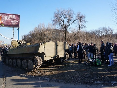 Беспорядки в Константиновке начались после ДТП с участием украинских военных, в котором погиб ребенок
