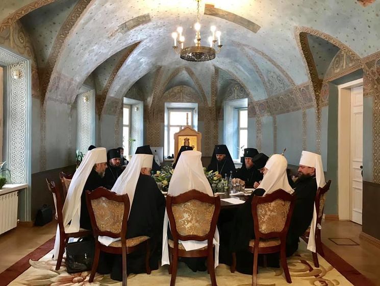 Православная церковь Украины провела первое заседание Синода
