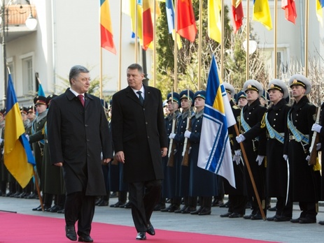 В Киев приехал президент Румынии Йоханнис