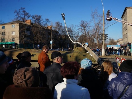 Беспорядки в Константиновке начались после ДТП с участием украинских военных, в котором погиб ребенок